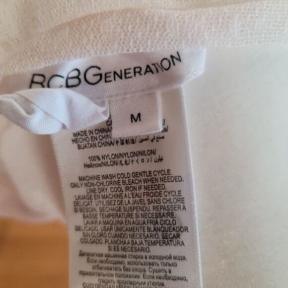 BCBGeneration Sheer Crop top Size M - Picture 7 of 7